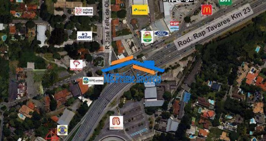 Terreno 1.320 m² c/ 20m frente p/ Rap Tavares, vizinho a Cobasi GV!