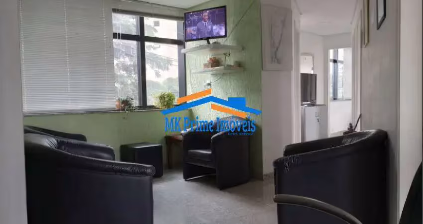 Sala comercial a venda com 124m² ( andar inteiro) - vila osasco- osasco