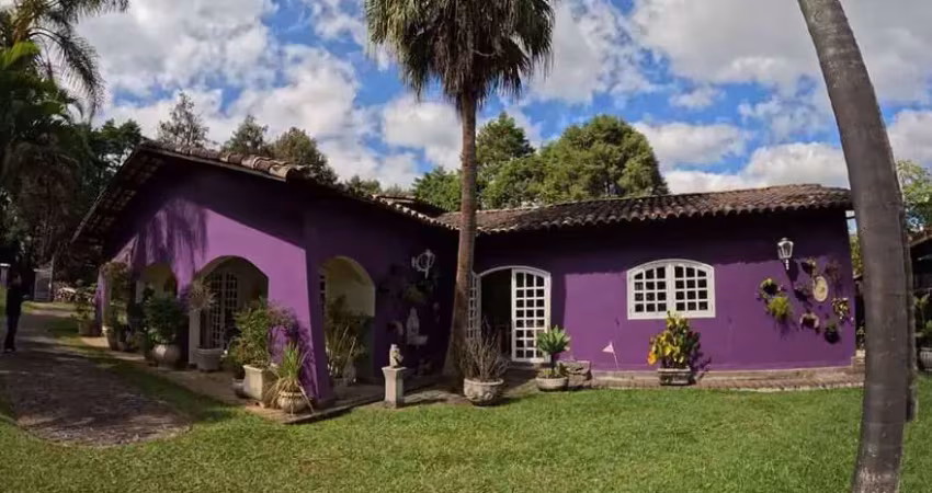 Cond. montecatine - chácara 4.192m², casa principal + anexos spa e academia