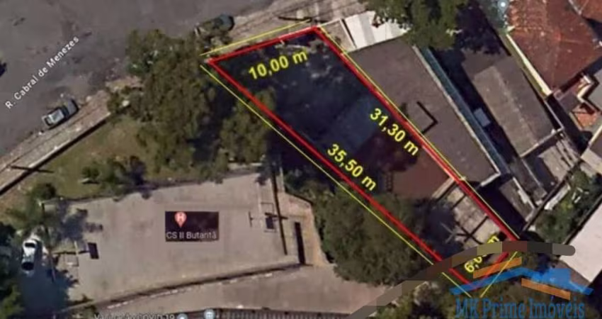 Terreno à venda 260m², próximo estação Butantã - Projeto de 12 ou16 Kitnets