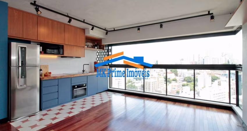 Lindo Apartamento na Bela Vista com 1 Suíte e 48m² - São Paulo/SP.