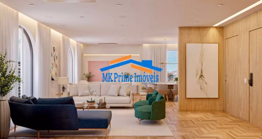 Apartamento de 315m² c/ 04 Suítes 2 Vagas para Venda - Higienópolis/SP