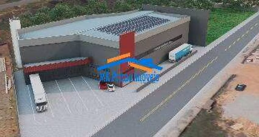 Galpão 2000m² - Pé direito 12 metros com Docas - Itapecerica da Serra