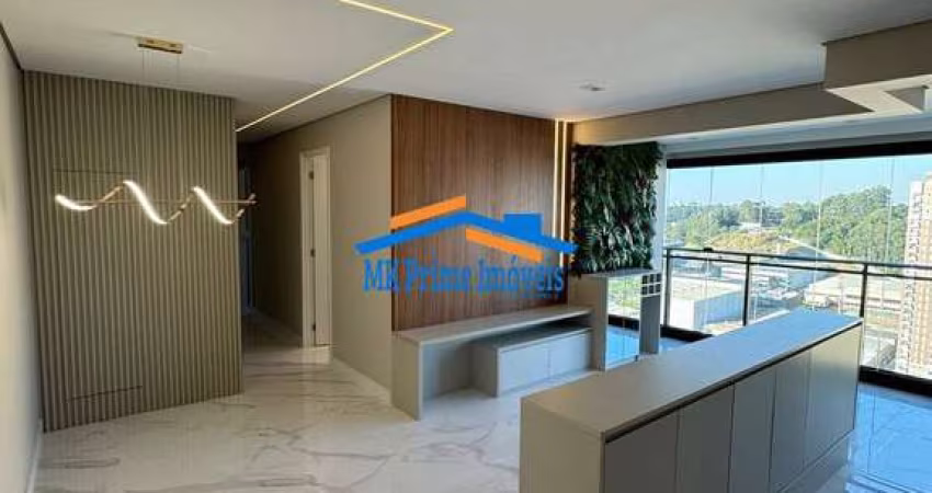 Lindo apto 88m², 3 Suítes Mobiliado, 2 Vagas de Garagem- Alphaville/Tamboré