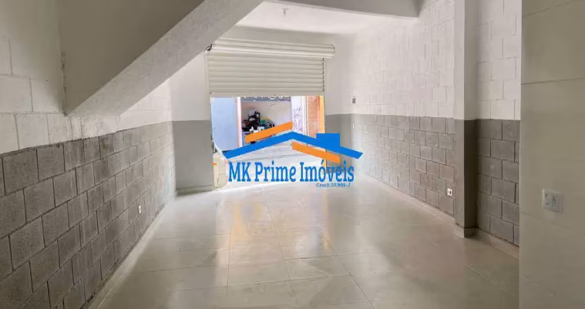 Salão comercial de 38m²  c/ 01 banheiro para locação - parque esperança/sp