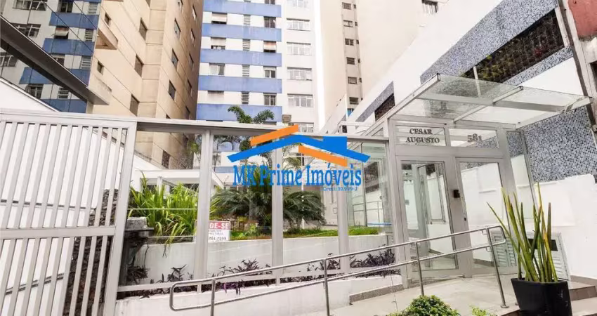 Apartamento à venda em jardim paulista com 90m² 2 quartos, 1 vaga.
