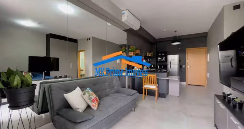 Vende apartamento com 45m², 01 quarto, 1 wc e 01 vaga - alphaville