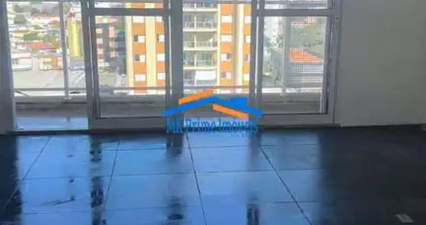 Sala comercial nova para locação com 32m² e 1 vaga no centro de osasco.