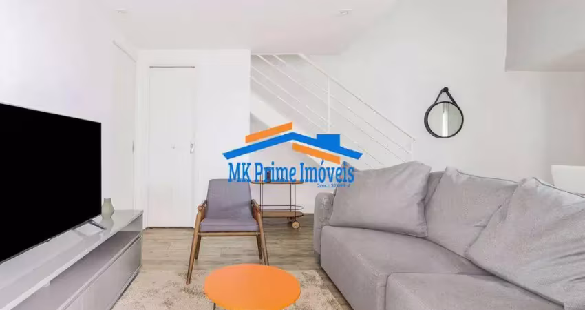 Apartamento  duplex - equipado e decorado - brooklin