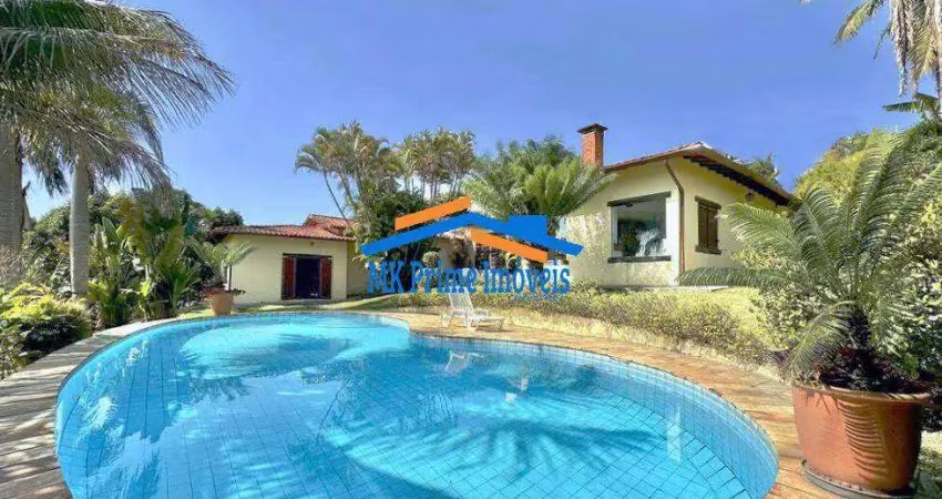 Casa em cond. vila velha - rústica/térrea em 4 lotes, 5 dorm/3ste, piscina!