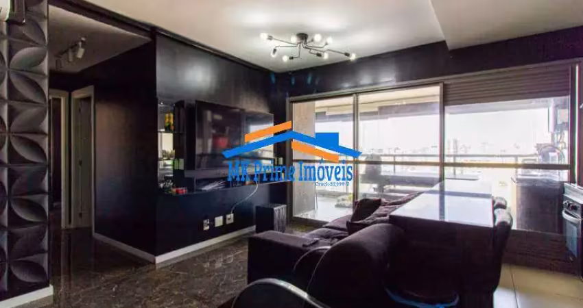Apartamento mobiliado com 2 quartos(1 suíte) e 69m² -  vila romana/sp