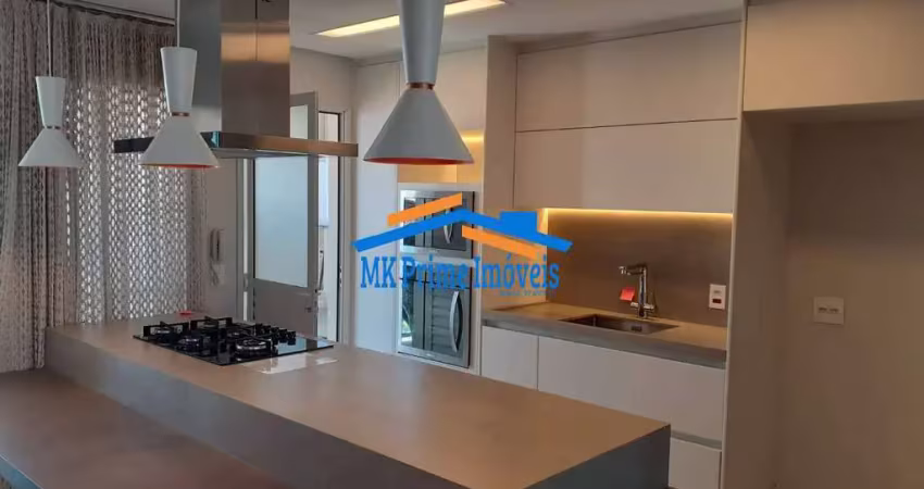 Maravilhoso apartamento no vila yara mobiliado capa de revista 73.50m².