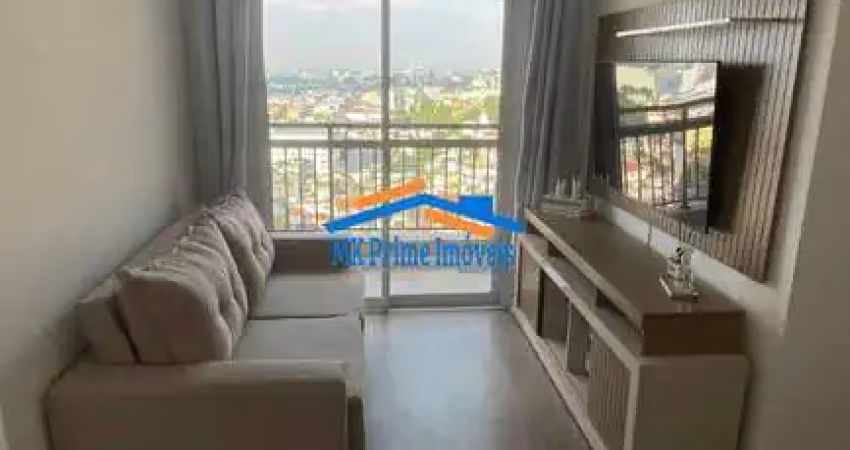 Apartamento c/ 60m², 2 quartos (1suíte) e mobiliado no square carapicuíba