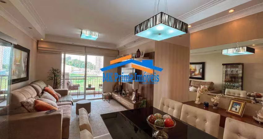 Apartamento 91 m²,3 quartos sendo1 suíte e 2 vagas - mobiliado - barueri