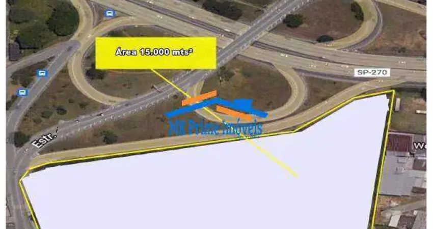 Terreno plano 15.000 m² - zum/ccl  ao lado da rod. raposo tavares - cotia