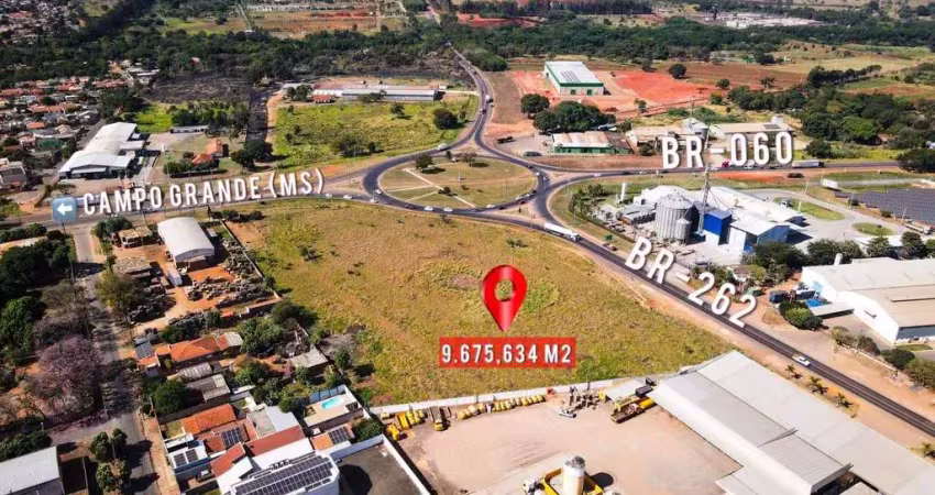 Terreno à venda na Avenida Radialista Edgar Lopes de Faria, Núcleo Industrial, Campo Grande