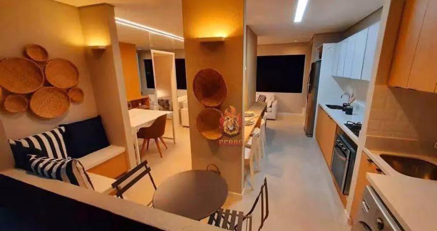 Apartamento com 2 dormitórios à venda, 48 m² por R$ 270.000,00 - Condomínio Residencial Paulistano - Sorocaba/SP
