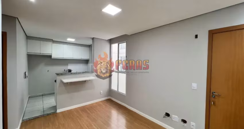 Apartamento à venda - 48m² com 2 dormitórios no residencial parque serra bonita em sorocaba