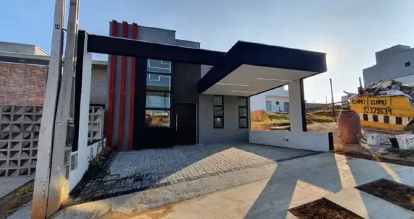 Lindo Sobrado com 125m2 de Área Construída  em Condomínio Fechado Horto Florestal Villagio em  Sorocaba - SP.