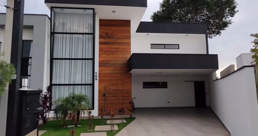 Lindo Sobrado de  260m² à venda no excelente  Condomínio   Fechado  Villagio Milano -  Sorocaba - SP.