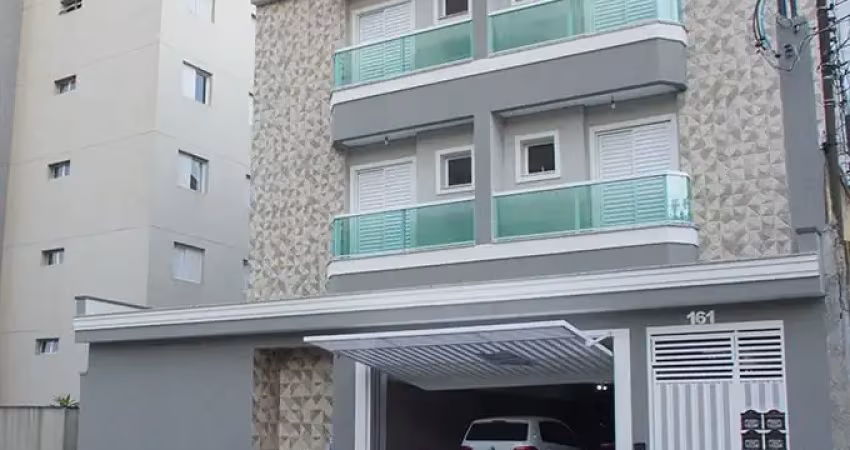 Linda Cobertura para á  venda com 122M² com 02 Dormitórios Sendo 01 Suíte, no  Bairro Campestre - Santo André - SP