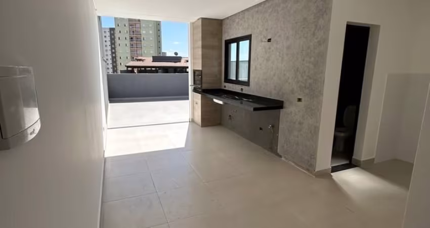 Linda Cobertura para á venda com 100m² com 02 Dormitórios Sendo 01 Suíte, no Bairro Valparaíso - Santo André - SP.