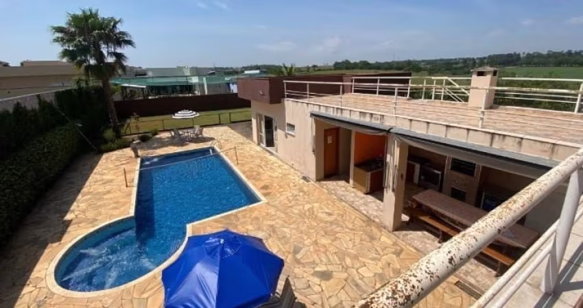 Lindo Sobrado com 342m² de Área Construída, em Condomínio Fechado Portal dos Lagos com 1.000m² de Terreno em Boituva - SP.