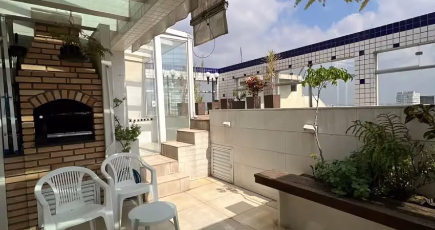 Linda cobertura á venda com 180m² com 03 dormitórios sendo 01 suíte, no bairro santana - são paulo - sp.