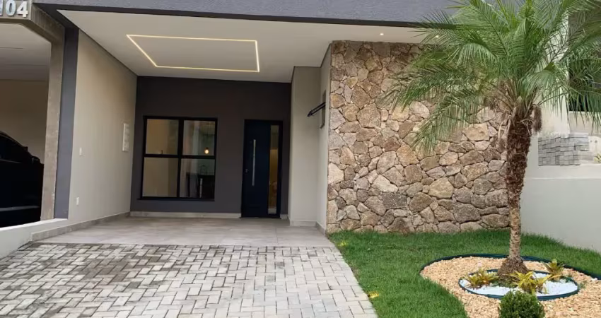 Linda casa térrea de 100m² de área construída, à venda no excelente condomínio villagio ipanema - sorocaba - sp