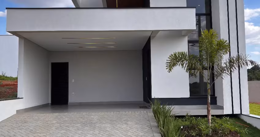 Linda casa térrea de 146m² de área construída, e terreno de 200m², à venda no excelente condomínio fechado reserva ipanema em sorocaba - sp