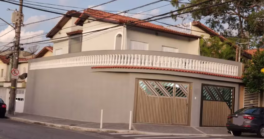 Lindo sobrado à venda com 158m² de área construída e terreno de 145m2, no bairro assunção em são bernardo do campo - sp.