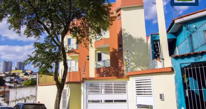 Excelente cobertura à venda com 90m² de área construída, na vila sacadura cabral - santo andré - sp.