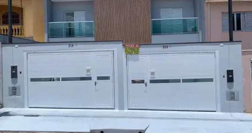Lindo sobrado à venda com 174m² de área construída, terreno de  145m², no bairro vila helena - santo andré- sp.
