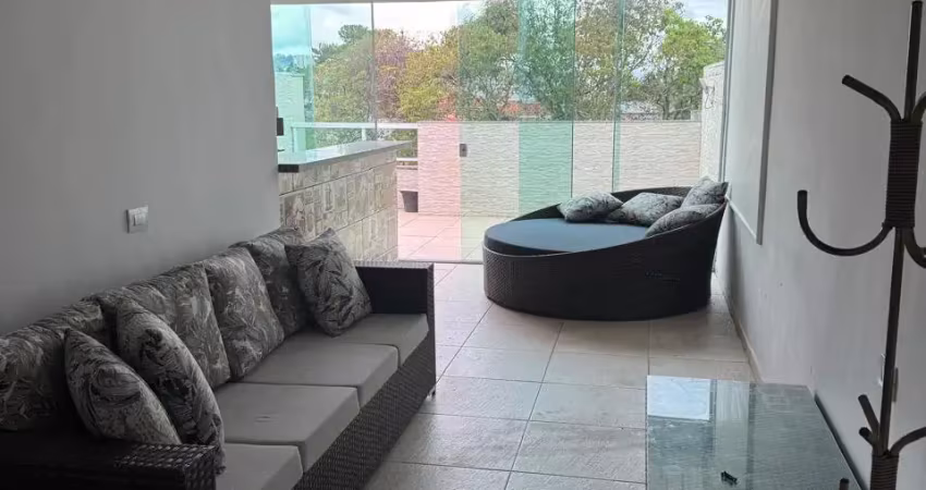 Linda cobertura à venda com 110m² de área construída, no bairro vila pires - santo andré - sp.