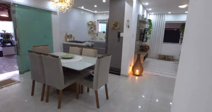 Lindo sobrado à venda com 143m² de área construída, terreno de 112m², no bairro jardim santo ignácio - são bernardo do campo - sp.