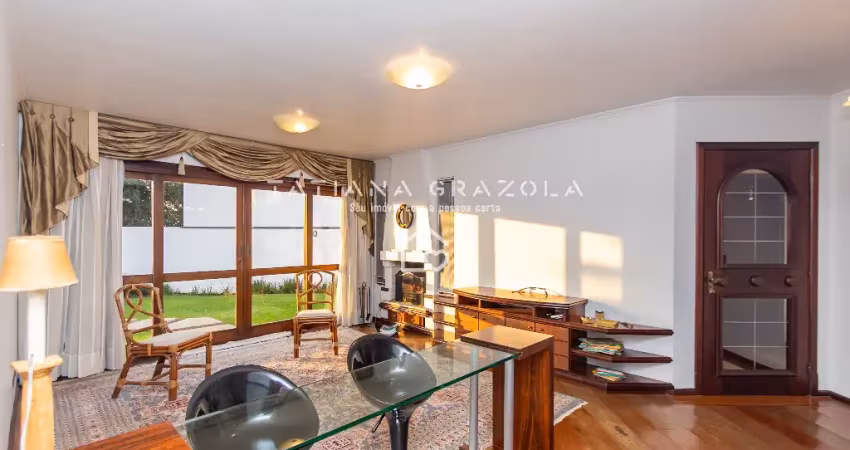 Casa de alto padrão no centro de são josé dos pinhais – 460m², 4 suítes, salão de festas, terreno de 1.277m²
