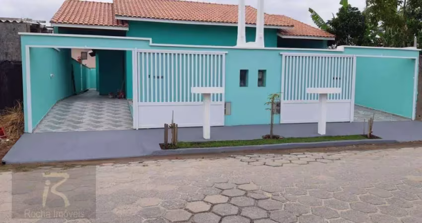 Casa com 2 dormitórios à venda, 82 m² por r$ 320.000,00 - balneário são joão batista ii - peruíbe/sp
