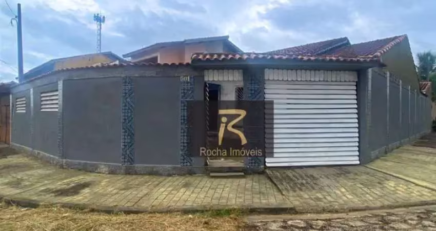 Casa com 2 dormitórios à venda, 70 m² por r$ 350.000,00 - balneário são joão batista ii - peruíbe/sp