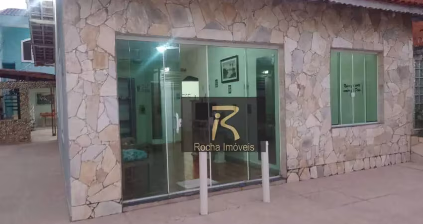 Casa com 2 suítes  400 metros da praia à venda, 120 m² por r$ 450.000 - jardim santana - mongaguá/sp