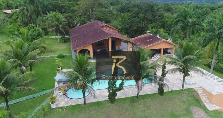 Sítio com 3 dormitórios à venda, 1504 m² por r$ 1.500.000,00 - santa rita do ribeira - miracatu/sp