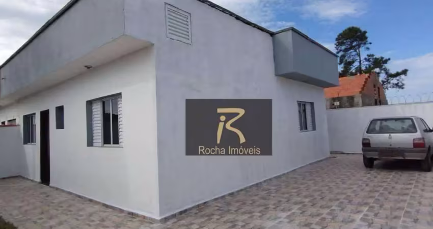 Casa com 2 dormitórios à venda, 65 m² por R$ 250.000 - Balneário São João Batista I - Peruíbe/SP