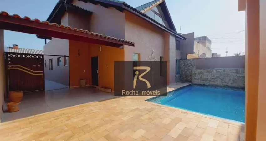 Sobrado com 4 dormitórios à venda, 250 m² por r$ 950.000,00 - jardim ribamar - peruíbe/sp