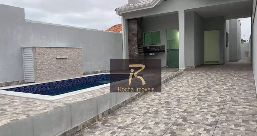 Casa com 3 dormitórios à venda, 90 m² por r$ 410.000,00 - cidade nova peruibe - peruíbe/sp