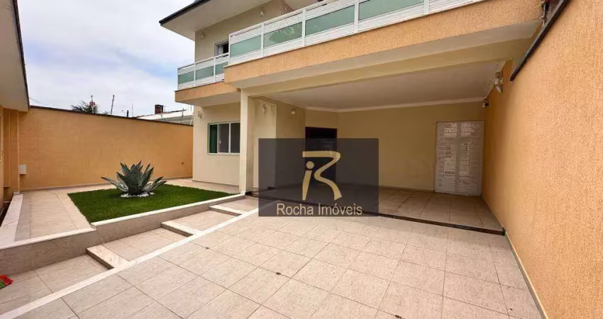 Sobrado com 4 dormitórios à venda, 268 m² por r$ 1.500.000,00 - cidade nova peruibe - peruíbe/sp