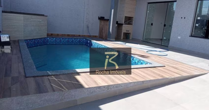 Casa com 3 dormitórios à venda - Parque Oasis, Peruibe/SP- Peruíbe/SP