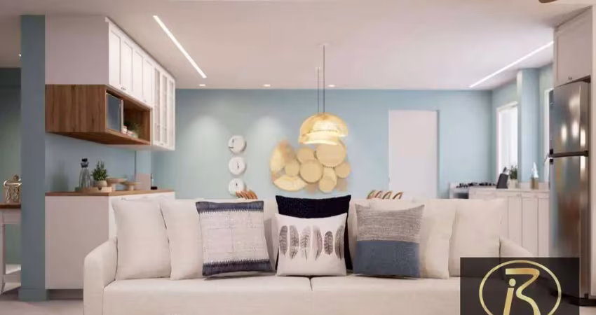 Apartamento com 3 dormitórios à venda, 131 m² por r$ 680.000,00 - parque balneário oásis - peruíbe/sp
