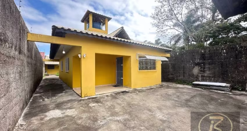 Oportunidade casa 800 mts da praia 3 dormitórios sendo 1 suíte terreno 10x35   r$ 350.000.00  / peruíbe sp
