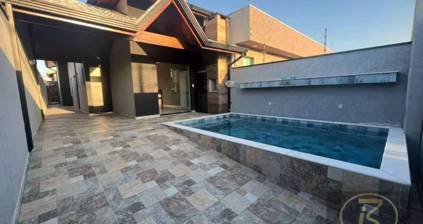 Casa com 2 dormitórios à venda, 83 m² por r$ 430.000 - flora rica ii - peruíbe/sp