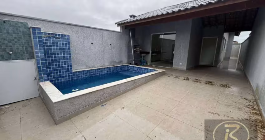Casa com 2 dormitórios, 80 m² - venda por r$ 450.000,00 ou aluguel por r$ 2.500,00/mês - flora rica ii - peruíbe/sp