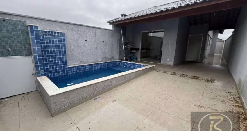 Casa com 2 dormitórios, 80 m² - venda por r$ 450.000,00 ou aluguel por r$ 2.500,00/mês - flora rica ii - peruíbe/sp